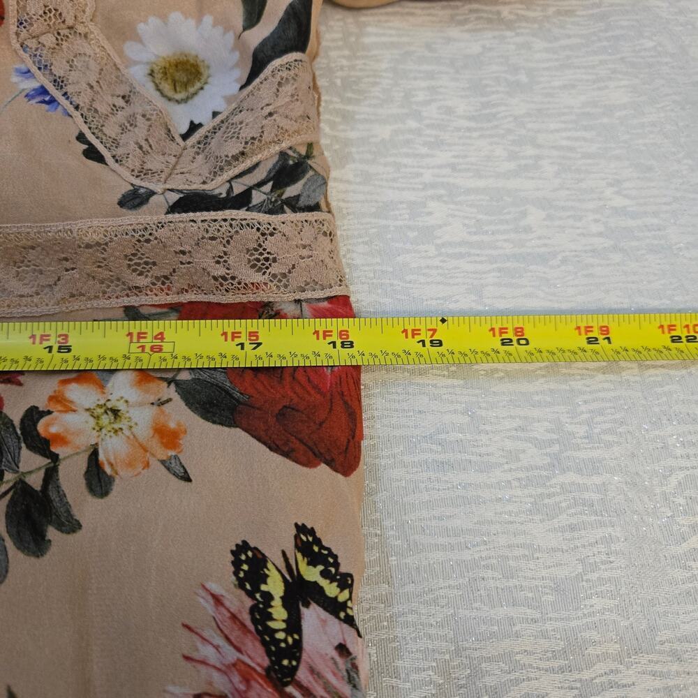 Koravilas Tessa Dress Floral Lace Cottagecore Coquette Dainty Boho Chic Sz 12 - Picture 9 of 14